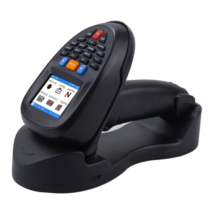 Raccoglitore dati scanner codici a barre wireless con schermo LCD
