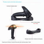 Raccoglitore dati scanner codici a barre wireless con schermo LCD
