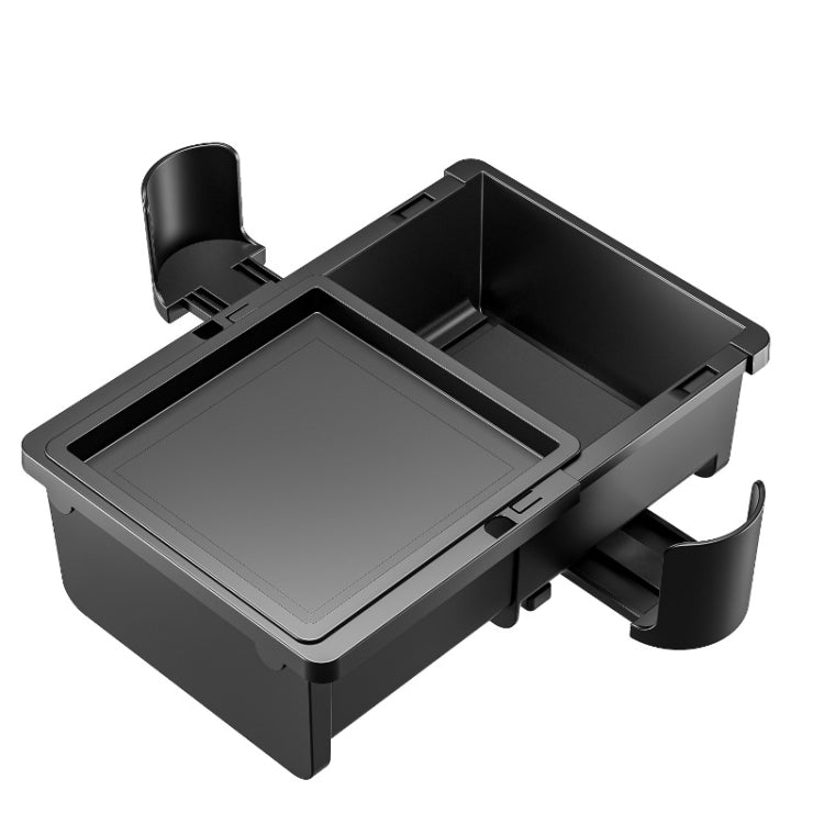 Scatola portaoggetti regolabile per bracciolo del seggiolino auto
