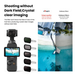Filtri magnetici CPL e ND per DJI Osmo Pocket 3
