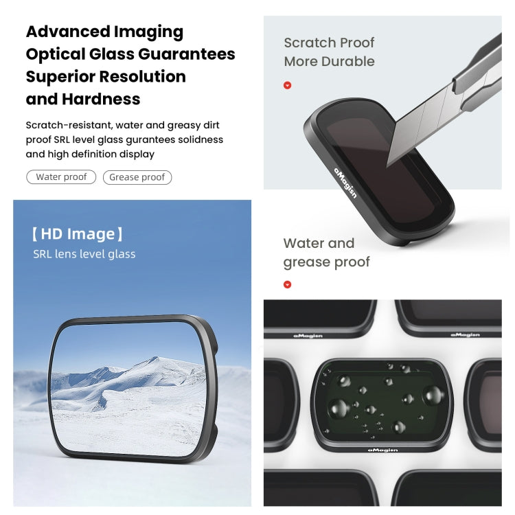 Filtri magnetici CPL e ND per DJI Osmo Pocket 3