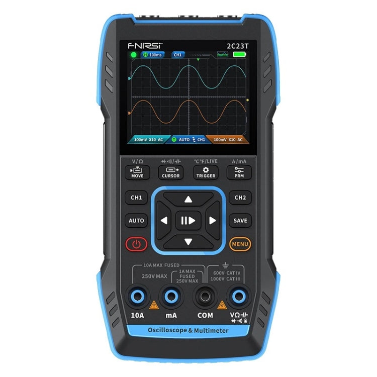 Multimetro a doppio canale con oscilloscopio digitale portatile 3 in 1, 2C23T Standard, 2C23T Upgrade