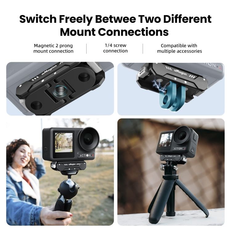 Accessori magnetici a sgancio rapido per DJI Osmo Action