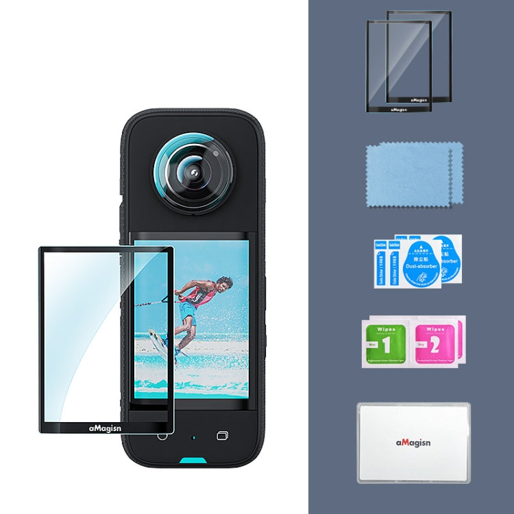 Pellicola vetro temperato per Insta360 X3 9H