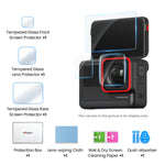 Pellicola temperata protezione Insta360 Ace 3 in 1