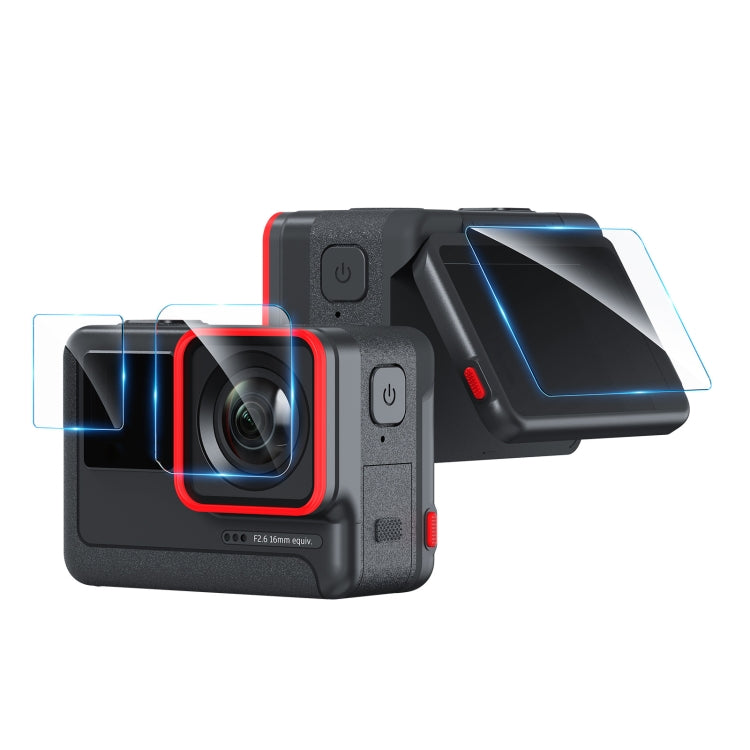 Pellicola temperata protezione Insta360 Ace 3 in 1