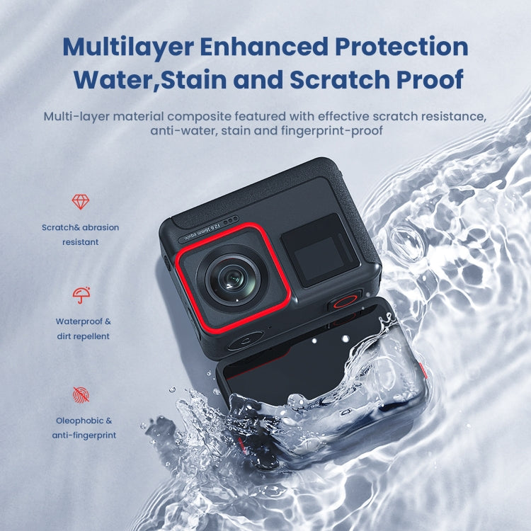 Pellicola temperata protezione Insta360 Ace 3 in 1
