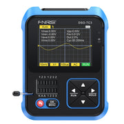 Tester per transistor LCR per oscilloscopio digitale portatile 3 in 1 FNIRSI, DSO-TC3 Standard, DSO-TC3 Upgrade