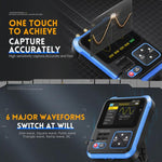 Tester transistor LCR e oscilloscopio digitale portatile 3 in 1