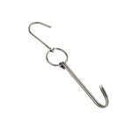 Supporto per gancio per appendere barbecue all'aperto a doppio anello in acciaio inossidabile, 3 Centi Small Ring 23cm, 3 Centi Small Wax Ring 24.5cm, 3 Centi Large Wax Ring 33cm, 3 Centi Medium Wax Ring 29cm, 4 Centi  Steel Thick Short 24cm           ...