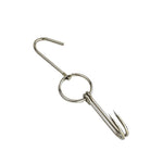 Supporto per gancio per appendere barbecue all'aperto a doppio anello in acciaio inossidabile, 3 Centi Small Ring 23cm, 3 Centi Small Wax Ring 24.5cm, 3 Centi Large Wax Ring 33cm, 3 Centi Medium Wax Ring 29cm, 4 Centi  Steel Thick Short 24cm           ...