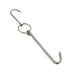 Supporto per gancio per appendere barbecue all'aperto a doppio anello in acciaio inossidabile, 3 Centi Small Ring 23cm, 3 Centi Small Wax Ring 24.5cm, 3 Centi Large Wax Ring 33cm, 3 Centi Medium Wax Ring 29cm, 4 Centi  Steel Thick Short 24cm           ...