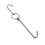 Supporto per gancio per appendere barbecue all'aperto a doppio anello in acciaio inossidabile, 3 Centi Small Ring 23cm, 3 Centi Small Wax Ring 24.5cm, 3 Centi Large Wax Ring 33cm, 3 Centi Medium Wax Ring 29cm, 4 Centi  Steel Thick Short 24cm           ...