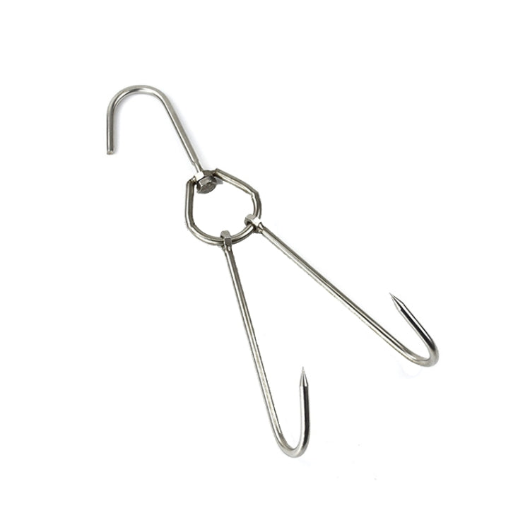 Supporto per gancio per appendere barbecue all'aperto a doppio anello in acciaio inossidabile, 3 Centi Small Ring 23cm, 3 Centi Small Wax Ring 24.5cm, 3 Centi Large Wax Ring 33cm, 3 Centi Medium Wax Ring 29cm, 4 Centi  Steel Thick Short 24cm           ...