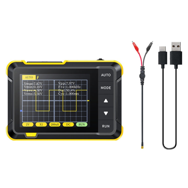 Oscilloscopio digitale portatile FNIRSI di piccole dimensioni per la manutenzione, DSO152 Standard, DSO152 Upgrade