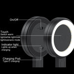 Lampada tascabile portatile con luce di riempimento