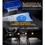 FNIRSI Bluetooth 5.1 Strumento diagnostico codice errore OBD2 motore per auto, 32