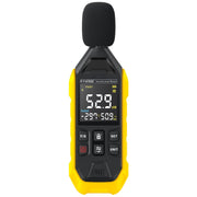 Rilevatore di volume domestico del misuratore di decibel di rumore FNIRSI, Yellow