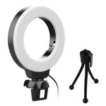 Luce anello LED 48 LED con clip per laptop