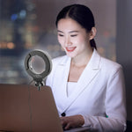 Luce anello LED 48 LED con clip per laptop