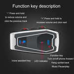 Cuffie Bluetooth 5.0 per casco da motociclista V10