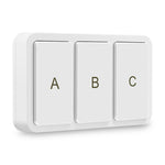Interruttore smart Zigbee Tuya wireless a 3 tasti YSB33
