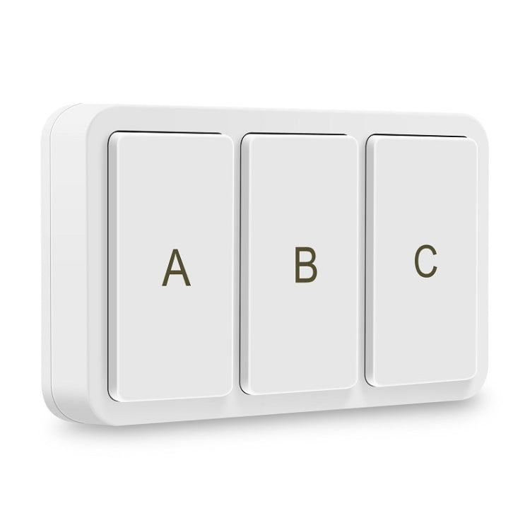 Interruttore smart Zigbee Tuya wireless a 3 tasti YSB33