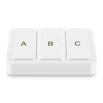 Interruttore smart Zigbee Tuya wireless a 3 tasti YSB33