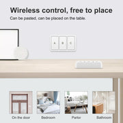 Zigbee Tuya Smart Switch situazionale wireless a 3 tasti, YSB33