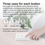Interruttore smart Zigbee Tuya wireless a 3 tasti YSB33
