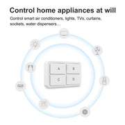 Interruttore intelligente di controllo remoto situazionale Zigbee Tuya a 4 tasti, YSB34