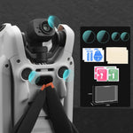Pellicola temperata per sensore DJI Mini 4 Pro 1 o 2 set
