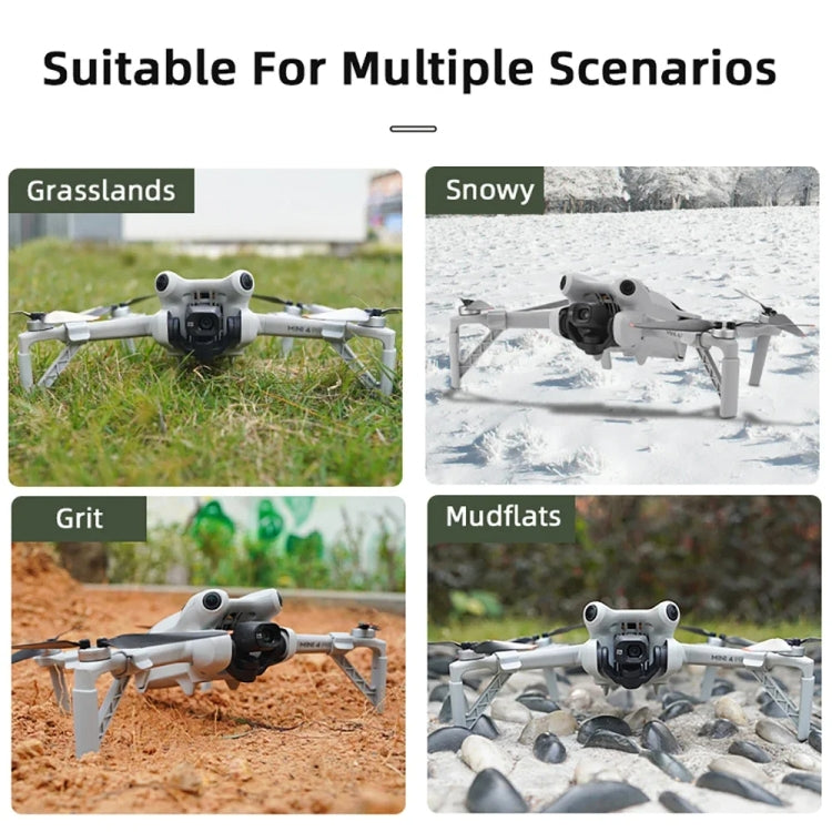 Carrello di atterraggio rialzato per DJI Mini 4 Pro