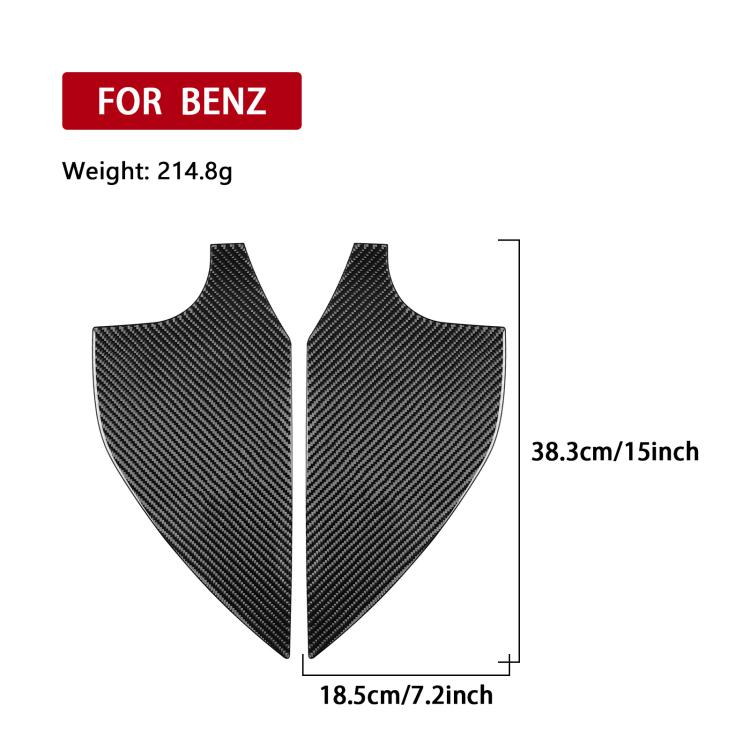 Per Mercedes-Benz Classe G W463, set da 2 adesivi decorativi per sportello.