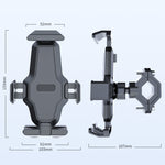 Supporto per cellulare con chiusura automatica per bicicletta da ciclismo, Bicycle Phone Holder