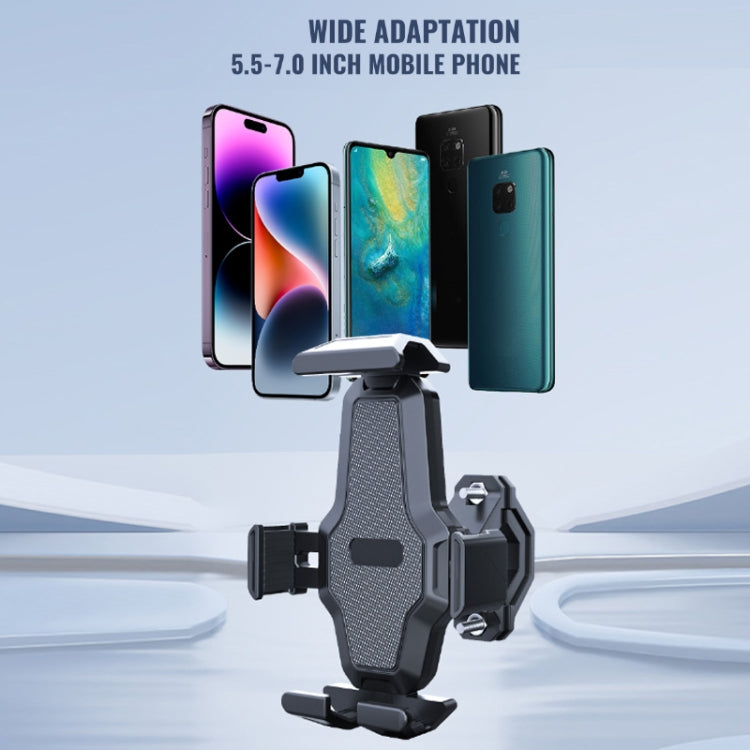 Supporto per cellulare con chiusura automatica per bicicletta da ciclismo, Bicycle Phone Holder