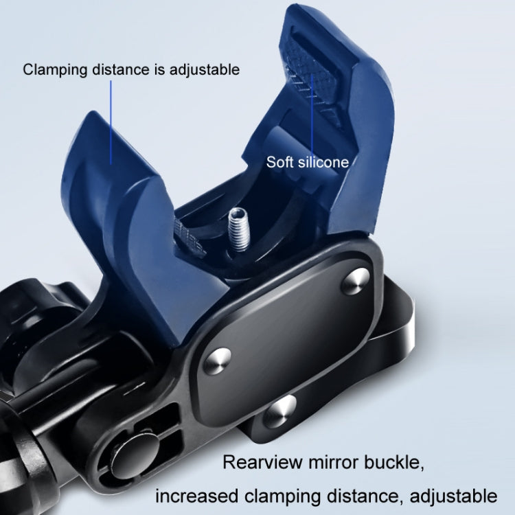 Supporto per cellulare con supporto per riprese dal vivo a forma di serpente per auto