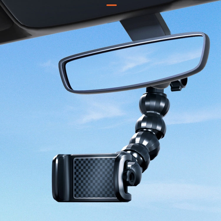 Supporto per cellulare con supporto per riprese dal vivo a forma di serpente per auto