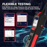 Diagnosi del sistema del veicolo di rilevamento del segnale dell'iniettore di carburante del rilevatore elettrico JDiag 6-30V, P150