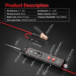 Oscilloscopio multifunzione con rilevamento CA/CC JDiag Mini Circuit Tester, P50 PRO