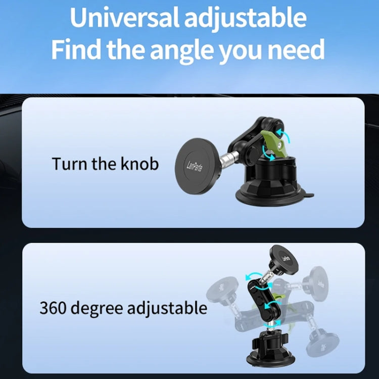 Supporto magnetico per telefono da auto Lanparte, supporto di navigazione regolabile con ventosa, RBA-M01N, RBA-M01NB, RBA-M01NL, RBA-M01NLB, RBA-M01
