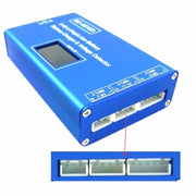 Custodia di ricarica per equilibrio con display digitale a LED per batteria agli ioni di litio con alimentatore, spina americana, BC-4S15D