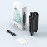 Ventola per schienale del sedile plug-in USB con vento forte a turbina per auto