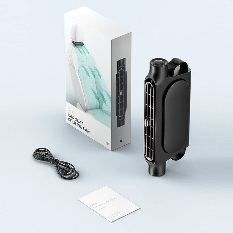 Ventola per schienale del sedile plug-in USB con vento forte a turbina per auto