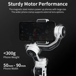 Stabilizzatore cardanico portatile a 3 assi per smartphone
