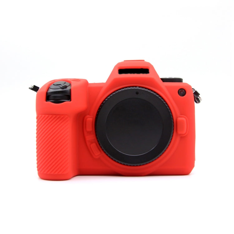 Per la custodia protettiva in silicone per fotocamera Nikon Z6III, Black, Red, Yellow, Orange, Coffee, Green, Beige, Deep Blue