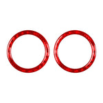 Adesivo per anello altoparlante porta posteriore per Mercedes-Benz Classe G W463, 2 pezzi/set