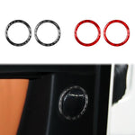 Adesivo per anello altoparlante porta posteriore per Mercedes-Benz Classe G W463, 2 pezzi/set