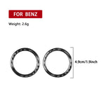 Adesivo per anello altoparlante porta posteriore per Mercedes-Benz Classe G W463, 2 pezzi/set