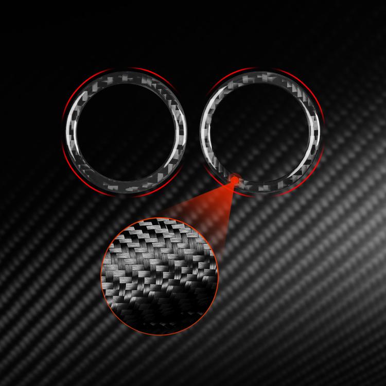 Adesivo per anello altoparlante porta posteriore per Mercedes-Benz Classe G W463, 2 pezzi/set